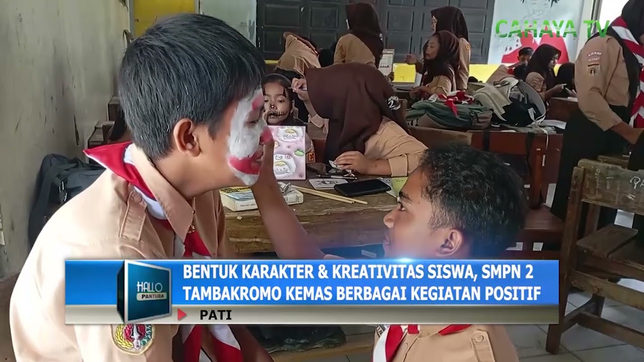 Bentuk Karakter & Kreativitas Siswa, Smpn 2 Tambakromo Kemas Berbagai Kegiatan Positif