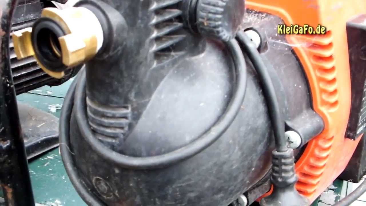 Garten Winterfest machen - Wasserpumpen Teil 2