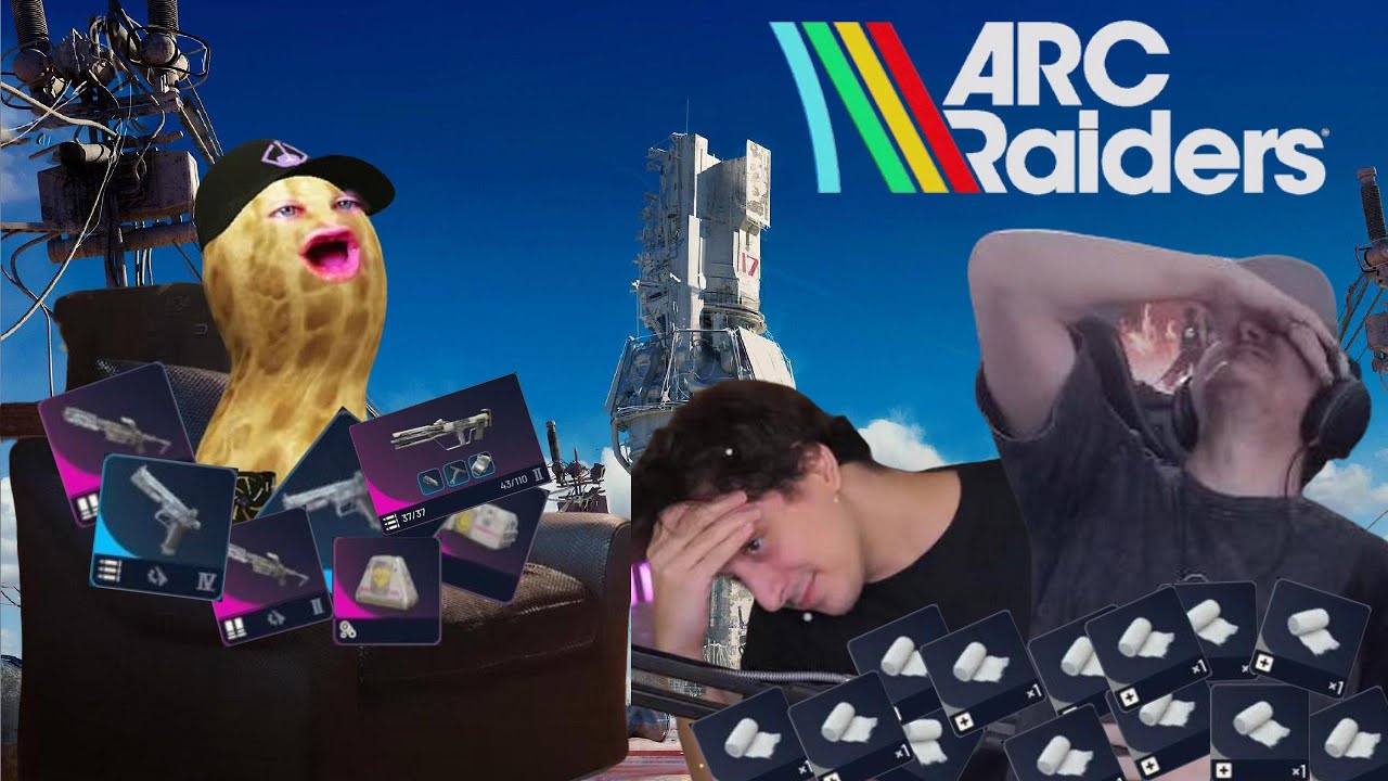 TheBurntPeanuts — самый безумный рейд в режиме нон-стоп | ARC Raiders с Summit1G и Cloakzy