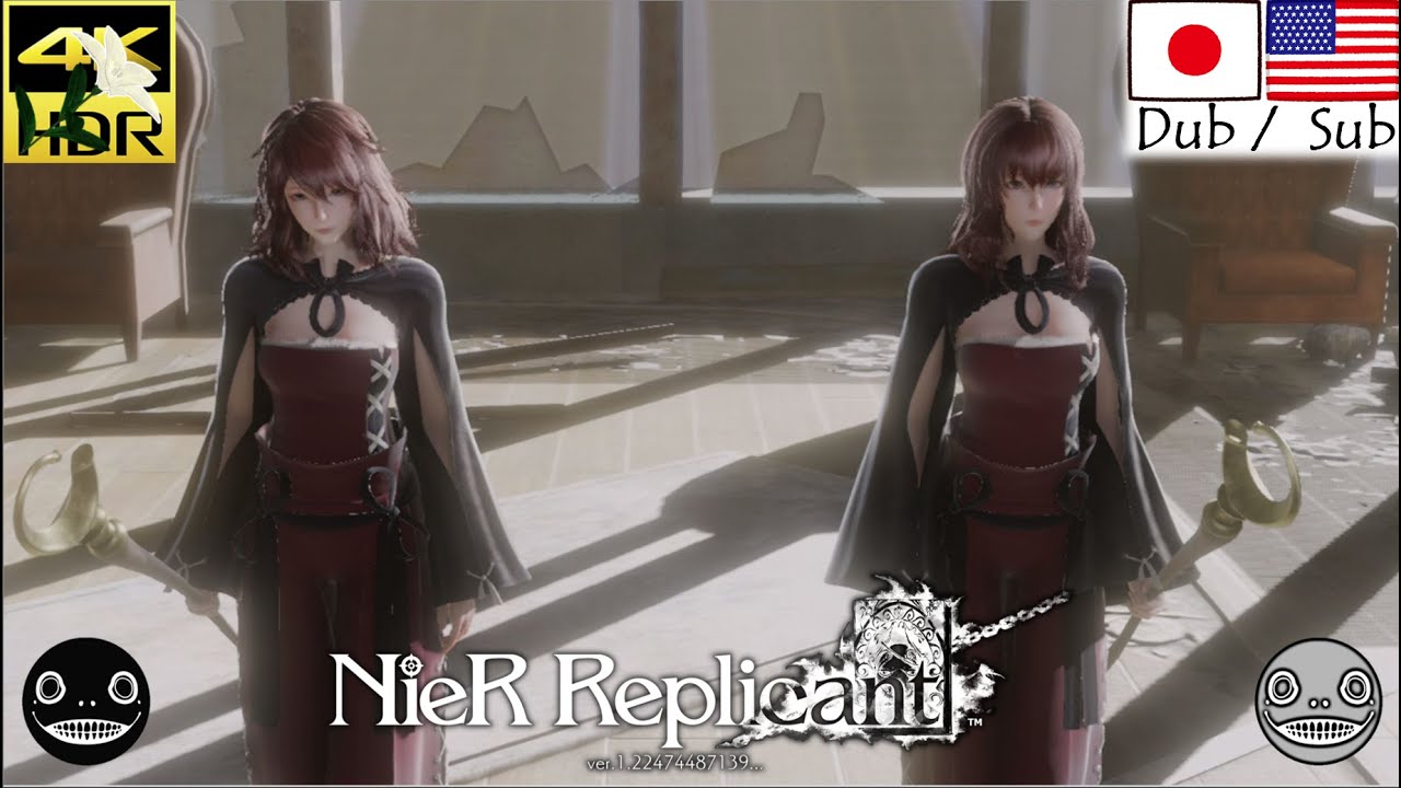 NieR Replicant ver.1.22474487139...| 4K HDR | Walkthrough Gameplay No Commentary[Jp dub/Eng sub] #52