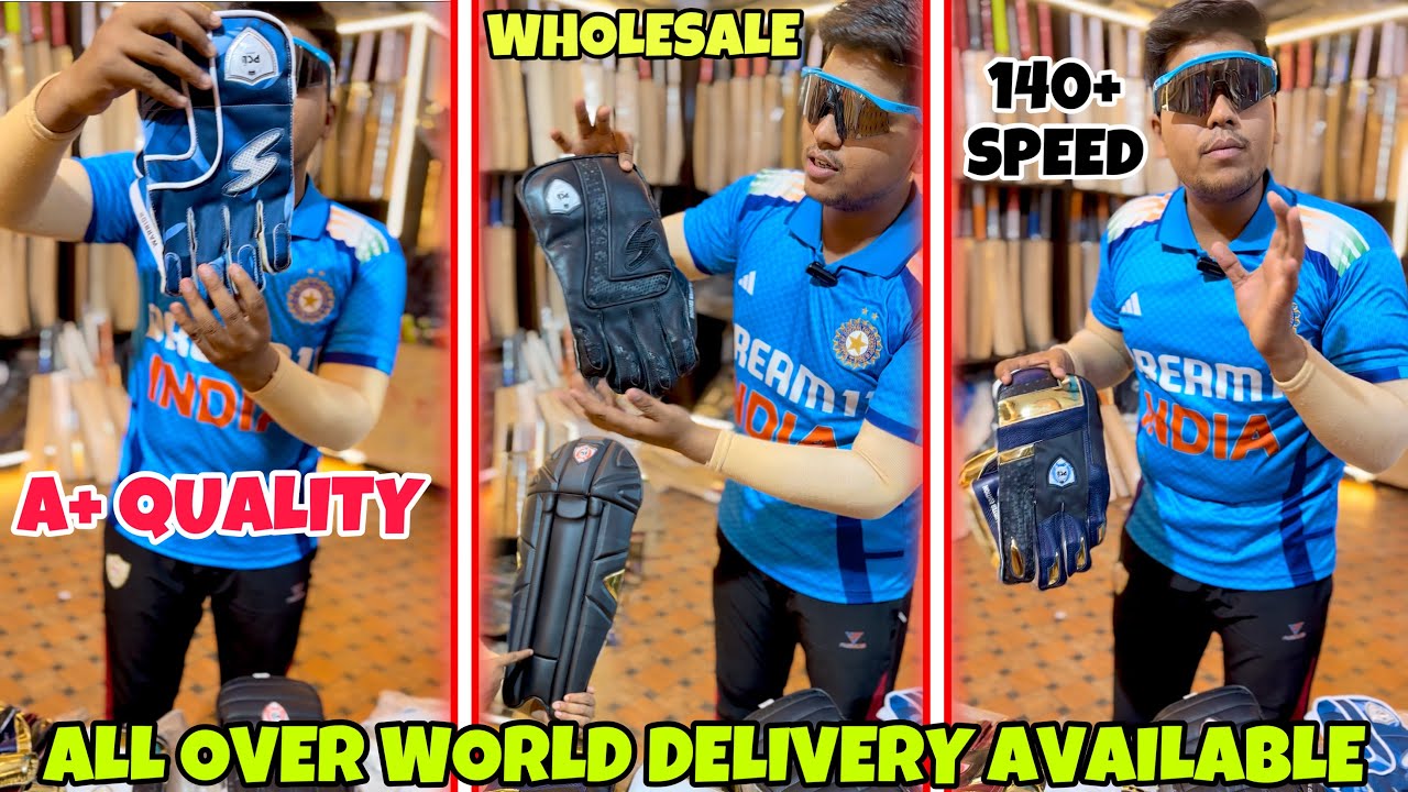 Top Quality Wicket-keeper Gloves And Pads In Low Price😱 | Review | Cricket Shop Delhi | PCL Sports