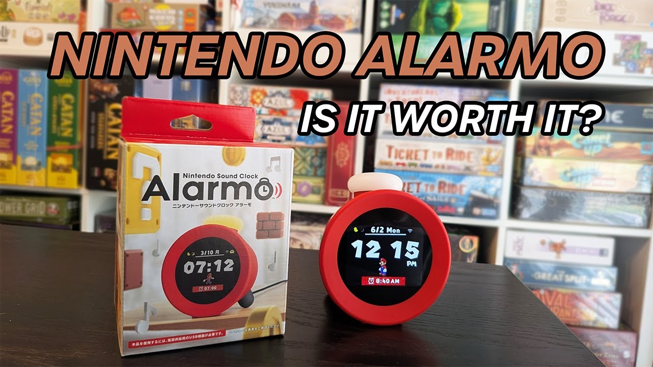 Nintendo Alarmo Setup & Review in 2025 | Japanese Alarm Clock ⏰ | Worth It For Switch Game Fans?