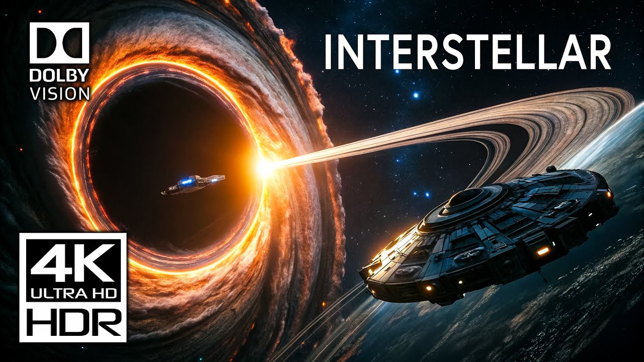 INTERSTELLAR HDR in 4K OLED | Dolby Vision True Black & Cosmic Detail