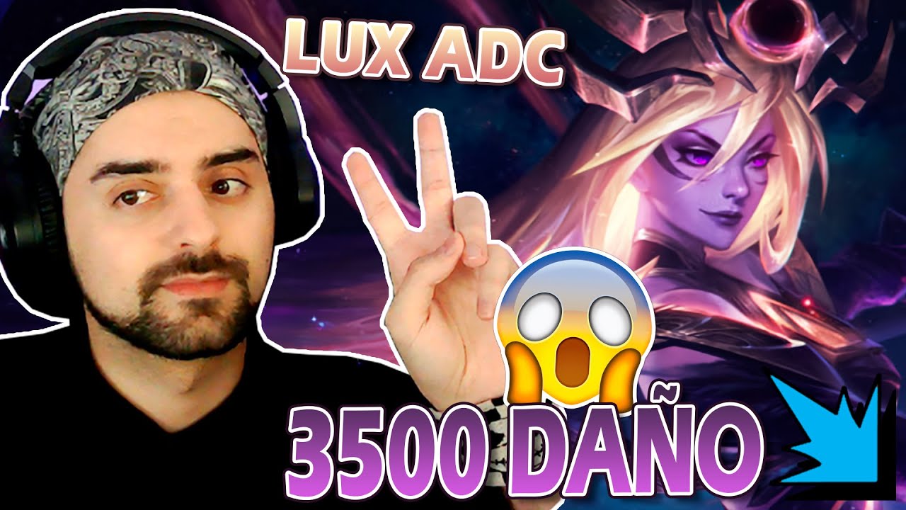 Tienes que jugar ADC? LUX es la SOLUCIÓN!!! ✨ | wakai gameplay completo