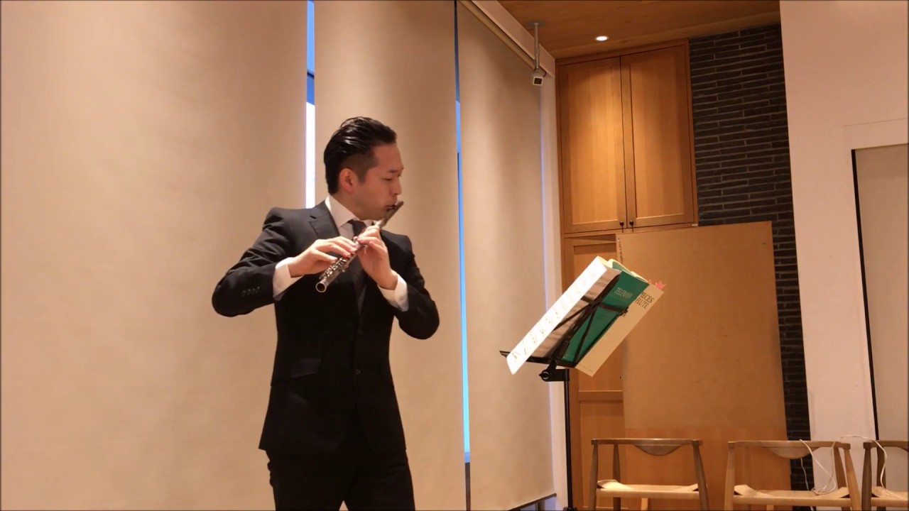 Ferroud Three Pieces Trois pièces フェルー：3つの小品  フルート神田勇哉