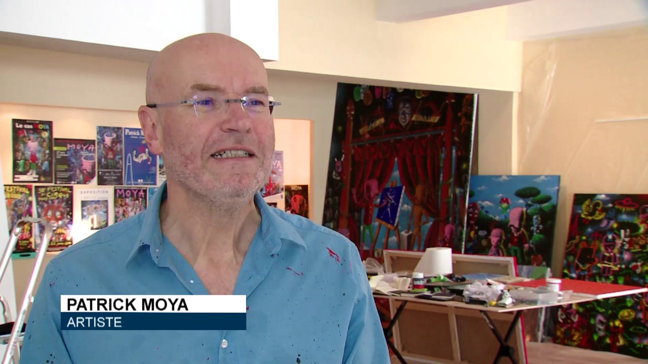 Art : Patrick Moya ouvre les portes de son atelier monégasque