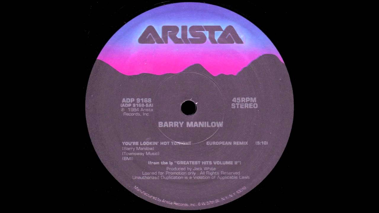 Barry Manilow - You're Lookin' Hot Tonight (European Remix)