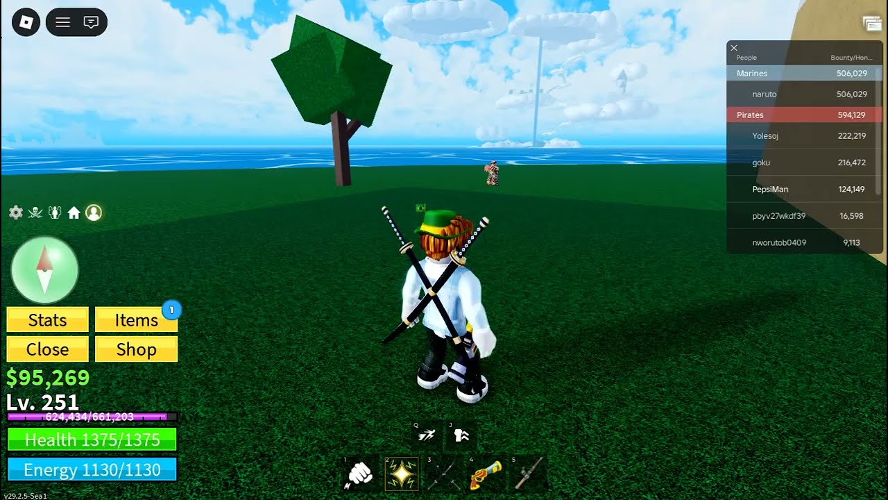 Becoming Level 250 in Blox Fruits! | Roblox