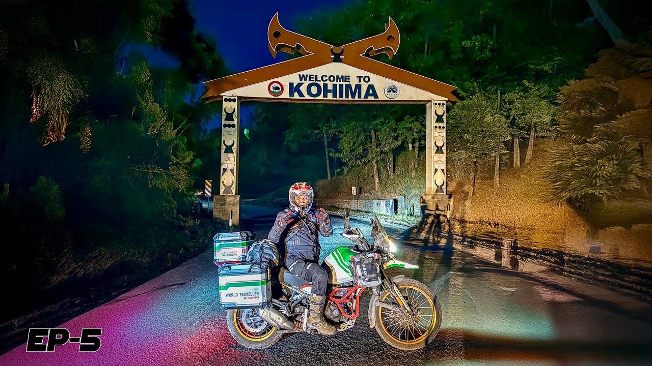 Finally Entering NAGALAND 🇮🇳 | Kohima | Northeast India Ride | Ep-5