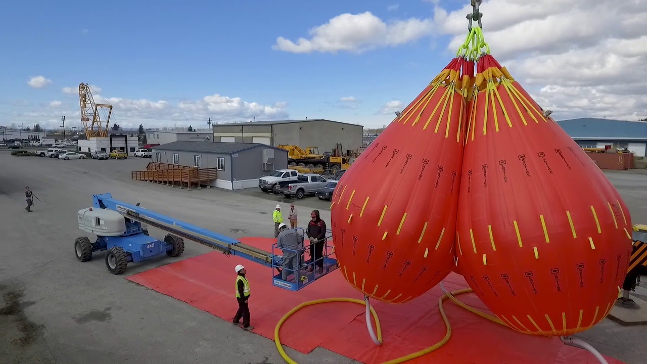 Canflex Crane Test Water Bag 40T Cluster 110,000kg