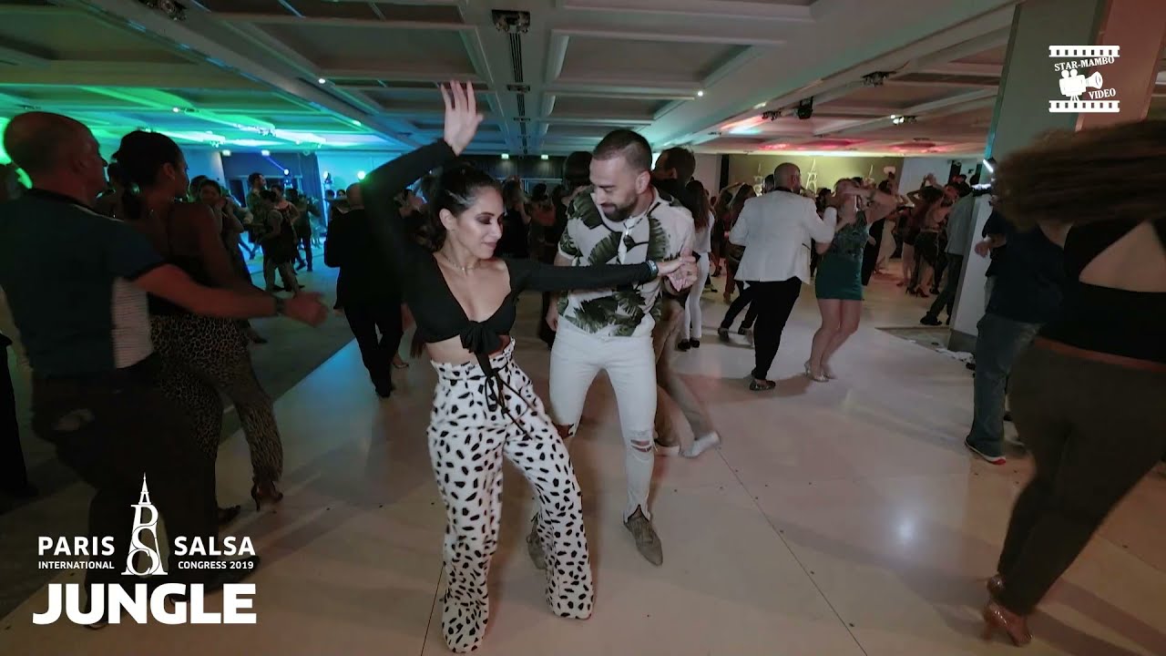 Talal Benlahsen  & Michelle Morales - social dancing @ PISC 2019
