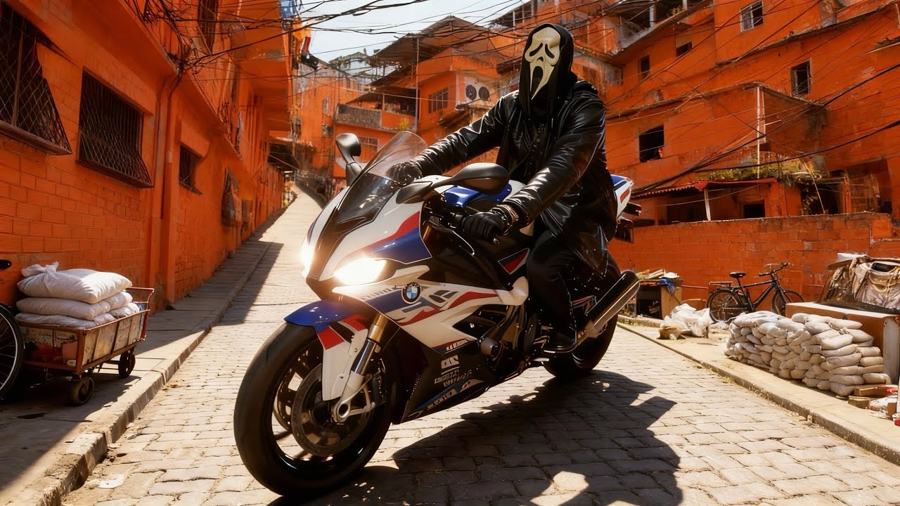 FLAGREI O P&Acirc;NICO EM UMA FAVELA COM A MOTO DO AGIOTA