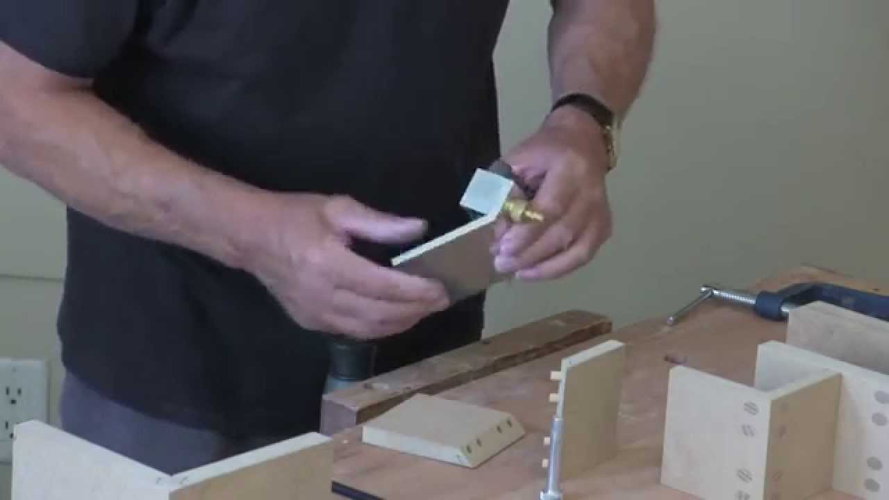 Strong Miter Joint with New Dowelmax 45 Degree Accessory