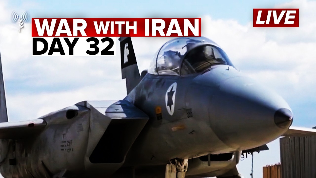 WAR UPDATE Day 32: What Will Trump Do Next with Iran as Missiles Continue to Strike Israel & Region