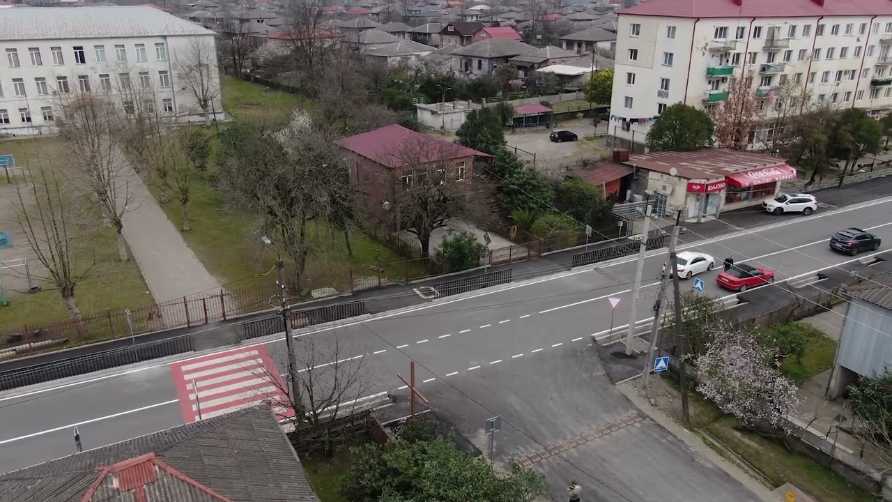 ფოთი, შავი ზღვის ქუჩა 09.03.2024 - Black Sea Street, Poti Mar 9, 2024.