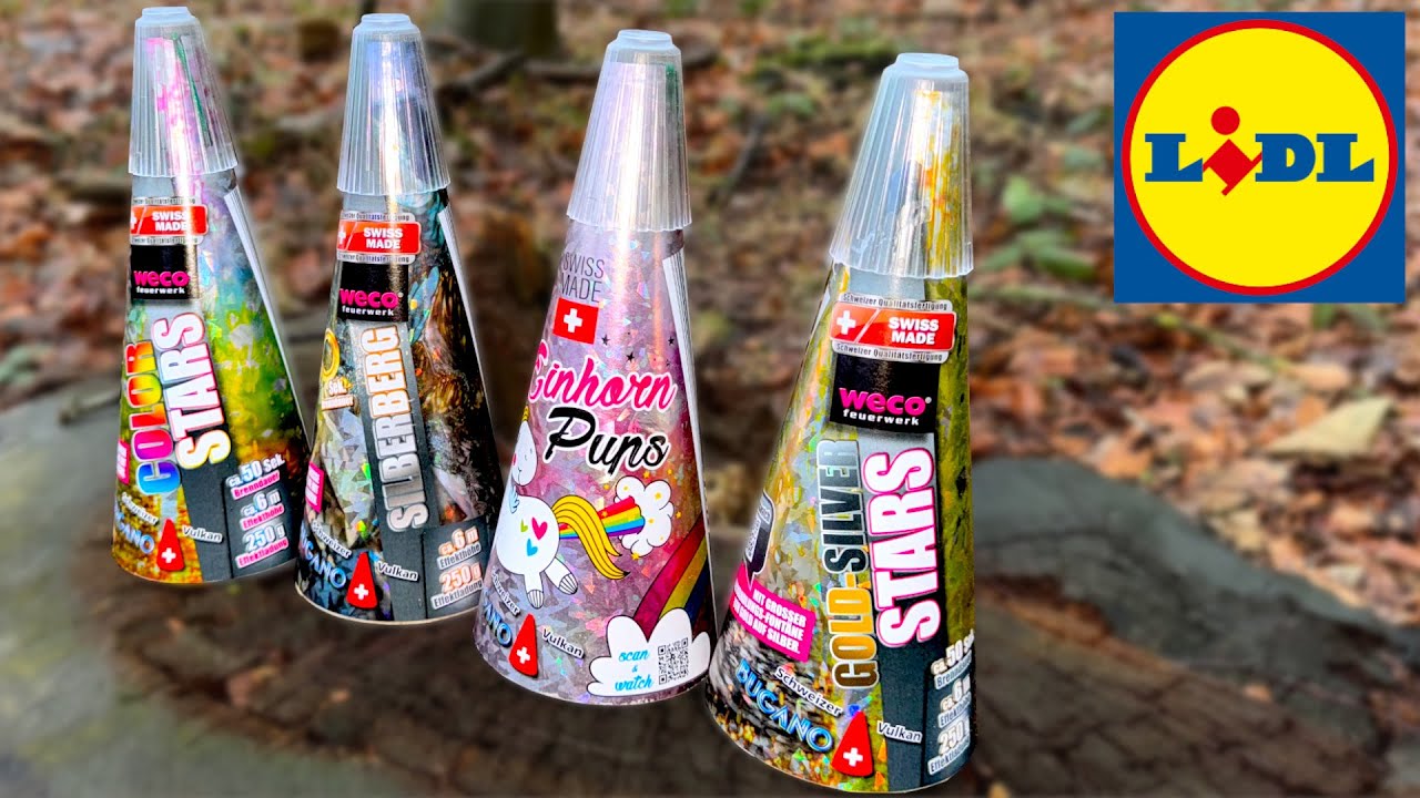 ALLE PREMIUM VULKANE LIDL 2023 | je 6,99&euro; | Einhorn Pups, Silberberg, Color Stars, Gold-Silver Stars