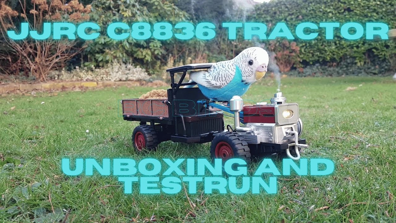 JJRC C8836 Tractor: Unboxing and Testing