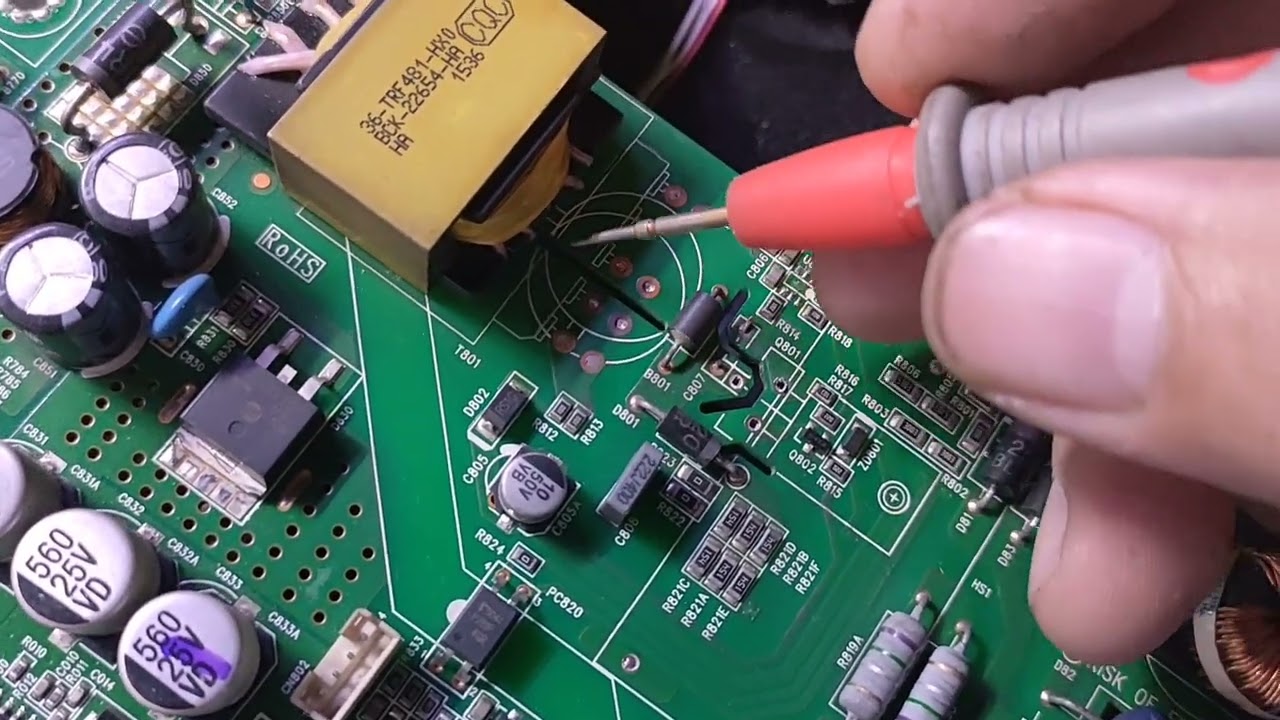 how to repair tcl led tv no power