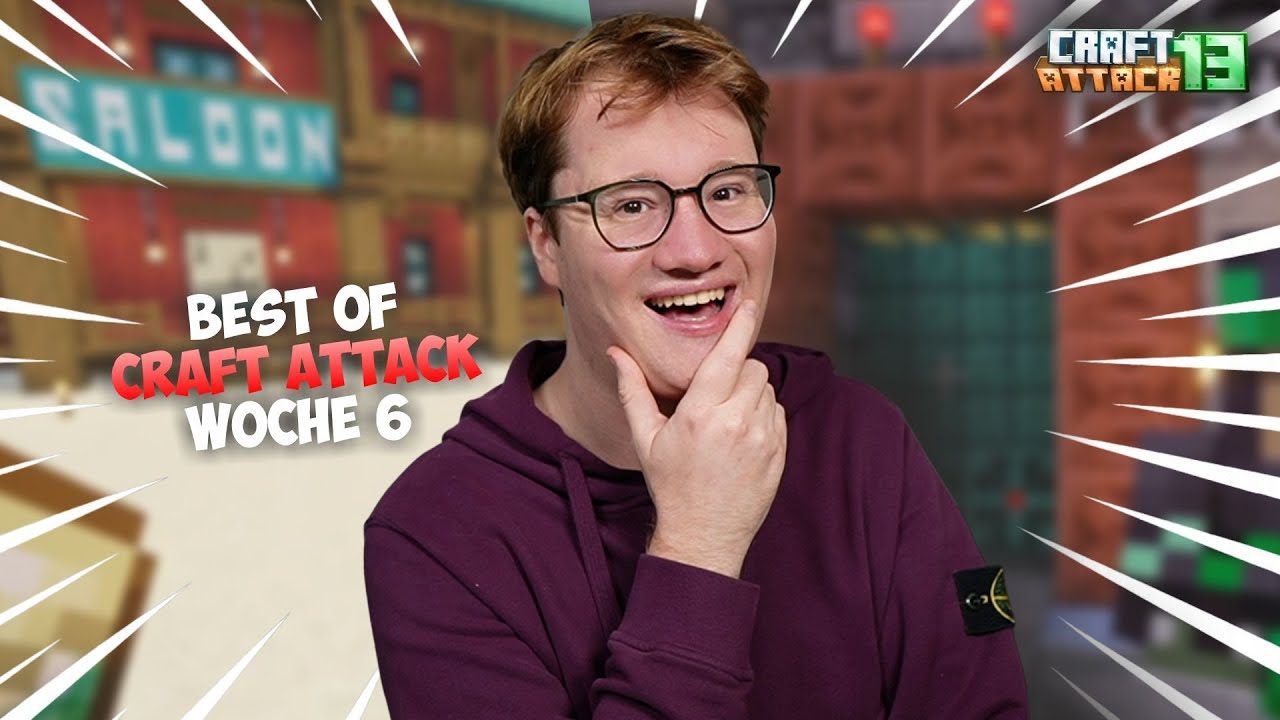ULTIMATE FAILS & OP Actions from WEEK 6 &ndash; Craft Attack 13 Best Of | TheJoCraft