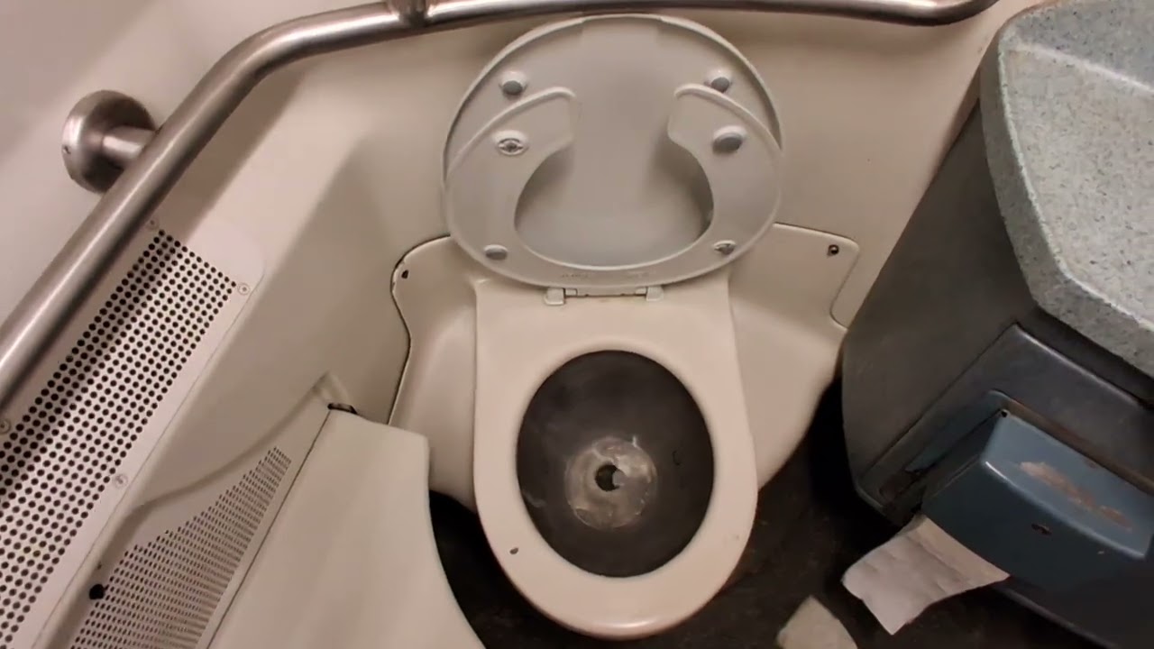 MTA Long Island Railroad M7 restroom 