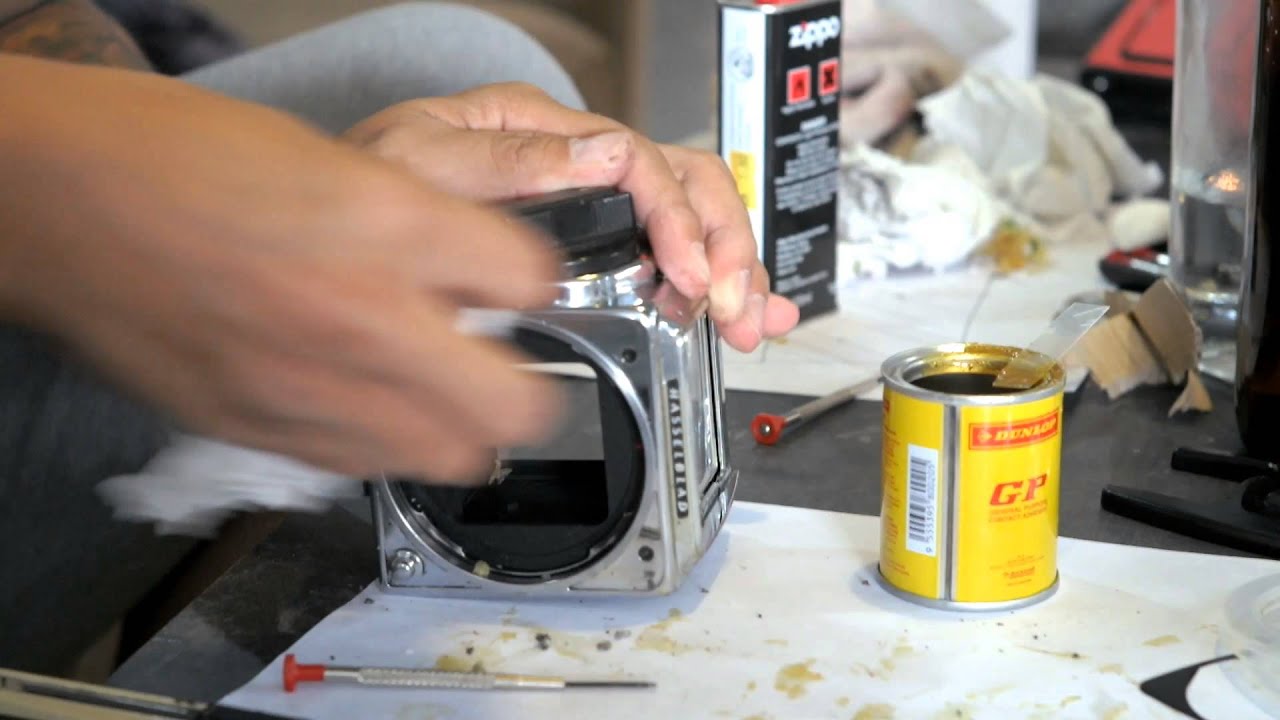 Hasselblad Leather re covering