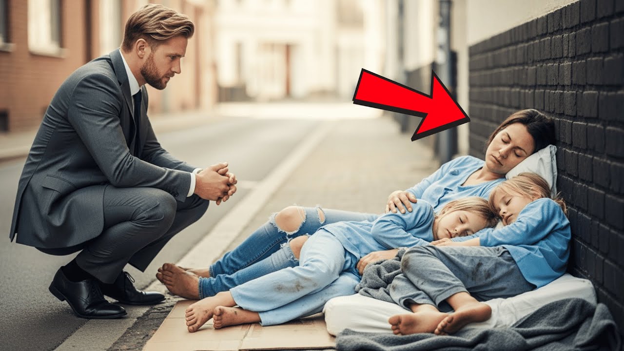 Sie Verlor Alles im Feuer und Schlief mit Ihren Töchtern auf der Straße… Der CEO Schockierte Alle