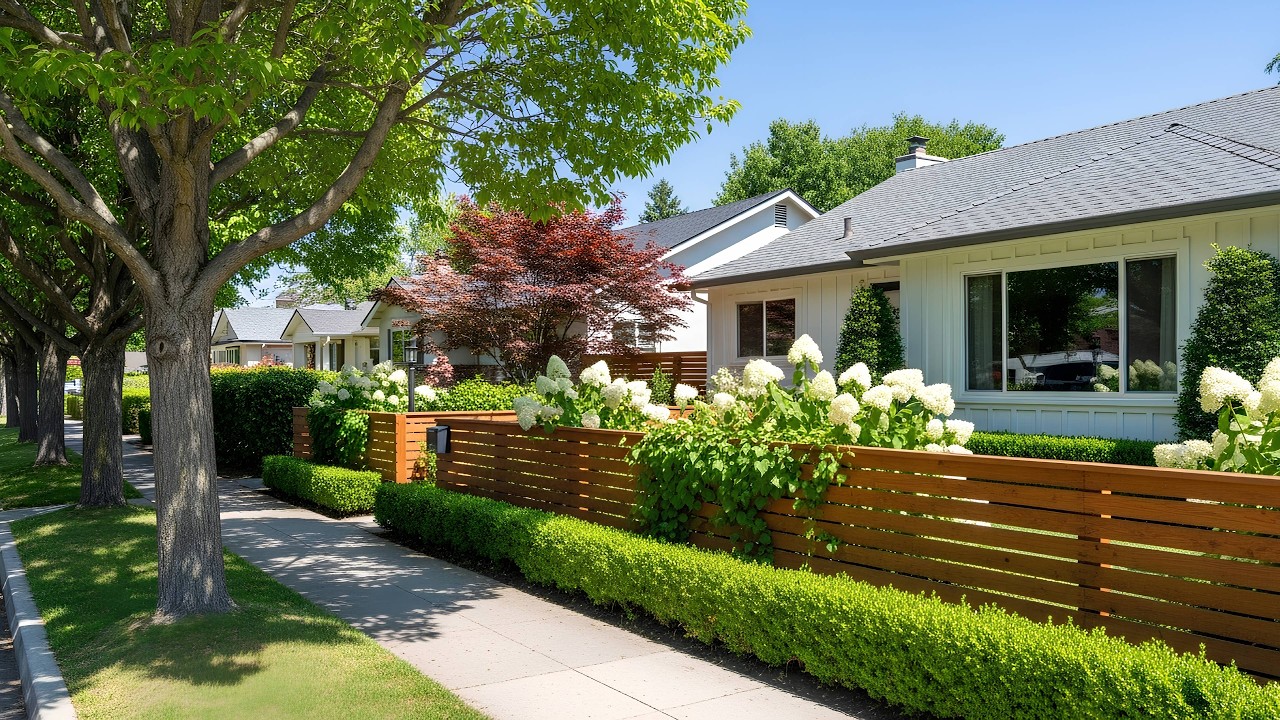 Create a Dreamy Streetscape Gorgeous Hedges and Fences for Your Home