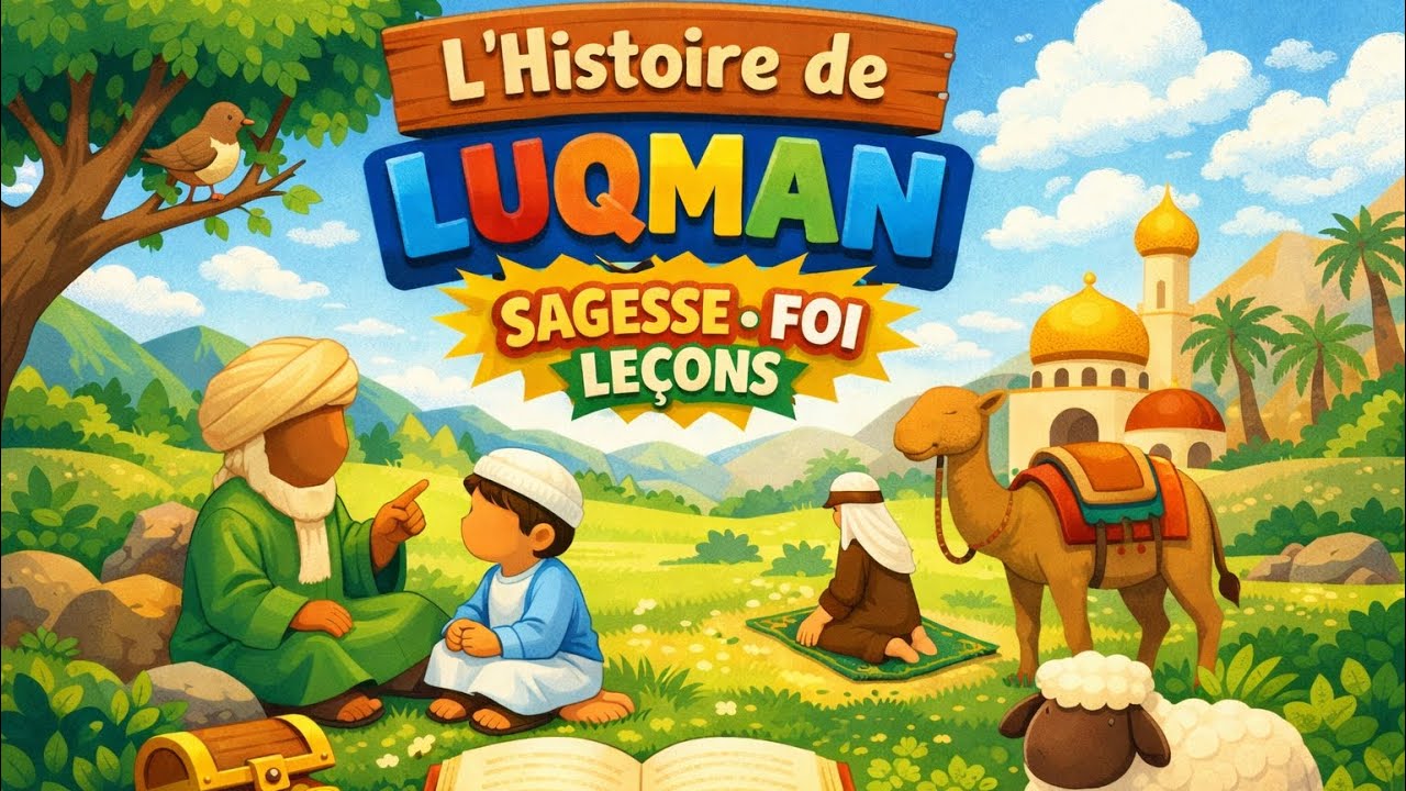 Luqman dans le Coran | Histoire islamique douce pour enfants