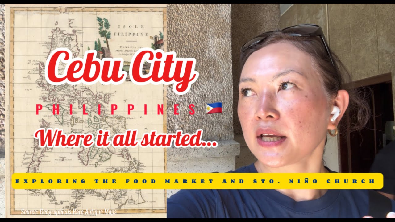 Heaven and Street Food in Cebu City 🇵🇭 | Sugbo Night Market, Sto. Niño Church