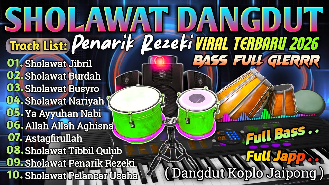 SHOLAWAT PEMBUKA REZEKI | PUTAR DI RUMAH, KANTOR DAN TEMPAT USAHA | DILANCARKAN SEGALA USAHA