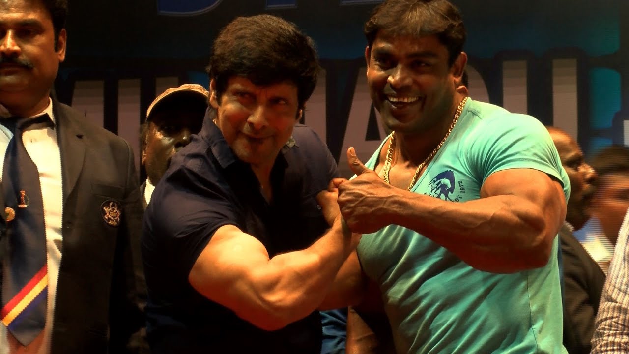 Actor Siyan Vikram Spends Time With The Real Bodybuilders of Tamil Nadu - Red Pix 24x7
