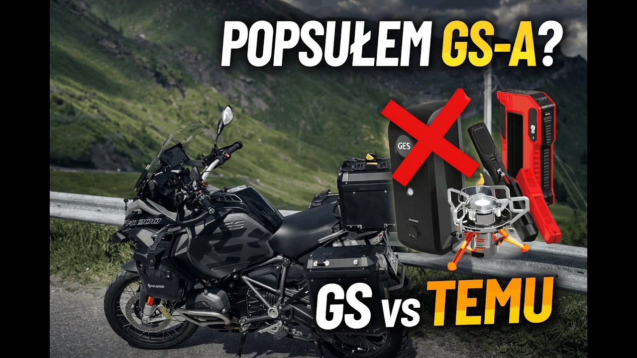 Czy popsułem BMW GS gadżetami z TEMU?