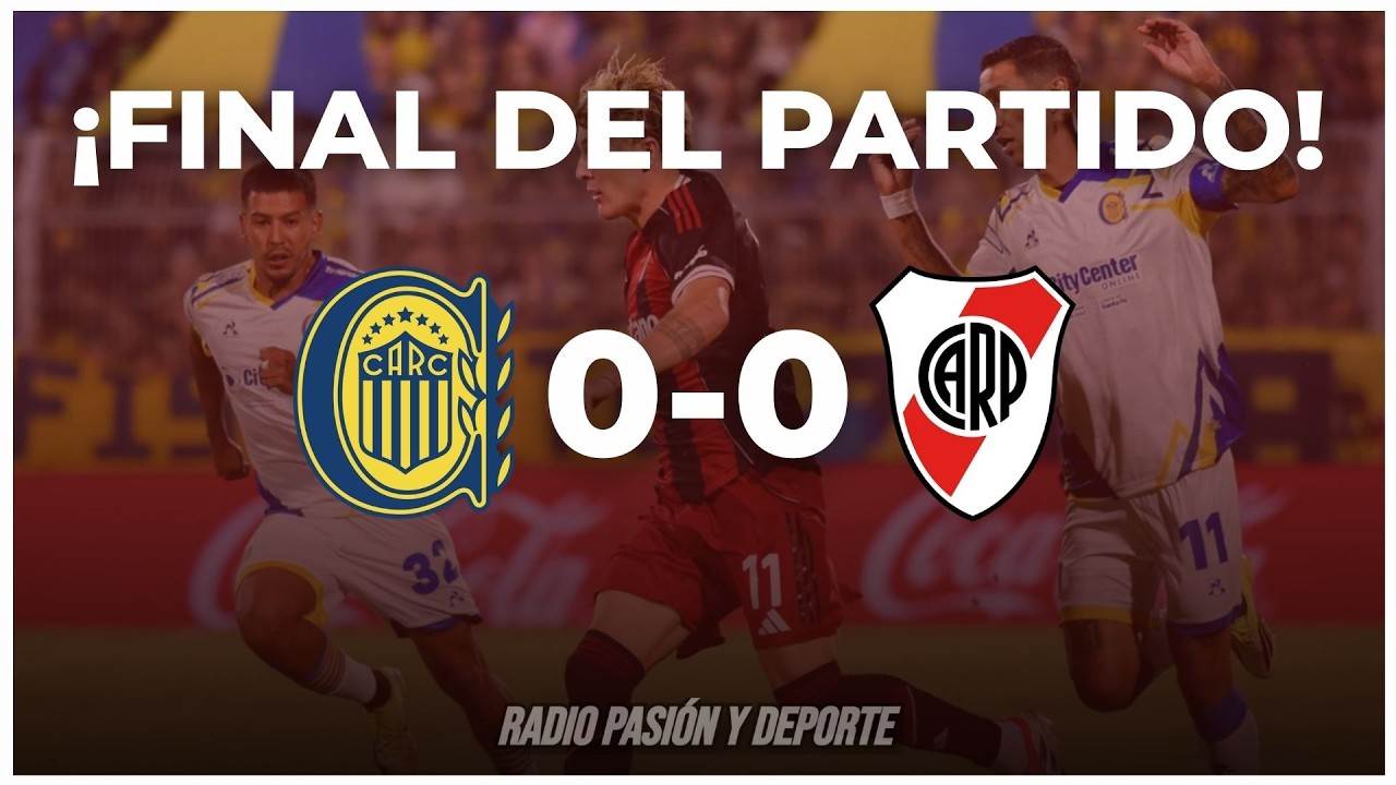 🔴 ROSARIO CENTRAL VS RIVER PLATE EN VIVO - APERTURA 2026 - ¡PARTIDAZO EN EL GIGANTE DE ARROYITO!