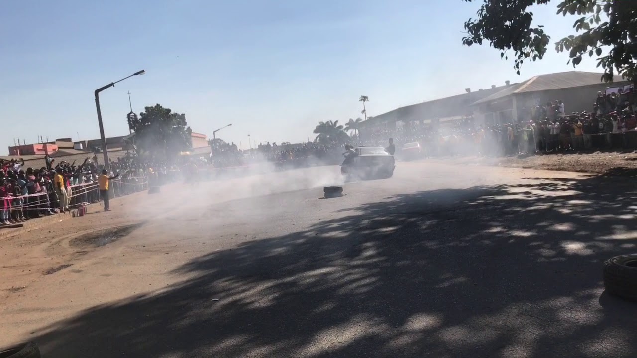 BMW Team Zambia Kitwe Car Drift Show !!! 2017