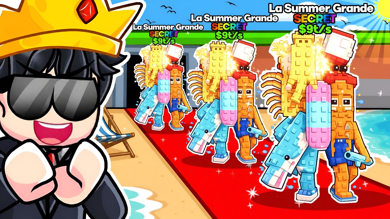 I Stole NEWEST SECRET SUMMER BRAINROTS in Steal a Brainrot Roblox
