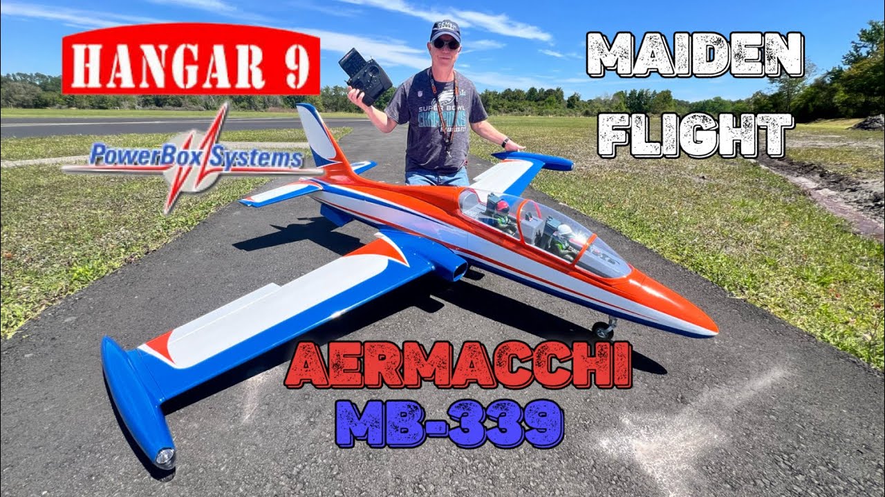 Hanagar9 MB-339 Maiden flight #aviation #airplane #rcjet #rcturbine #modelairplane #modelaircraft 