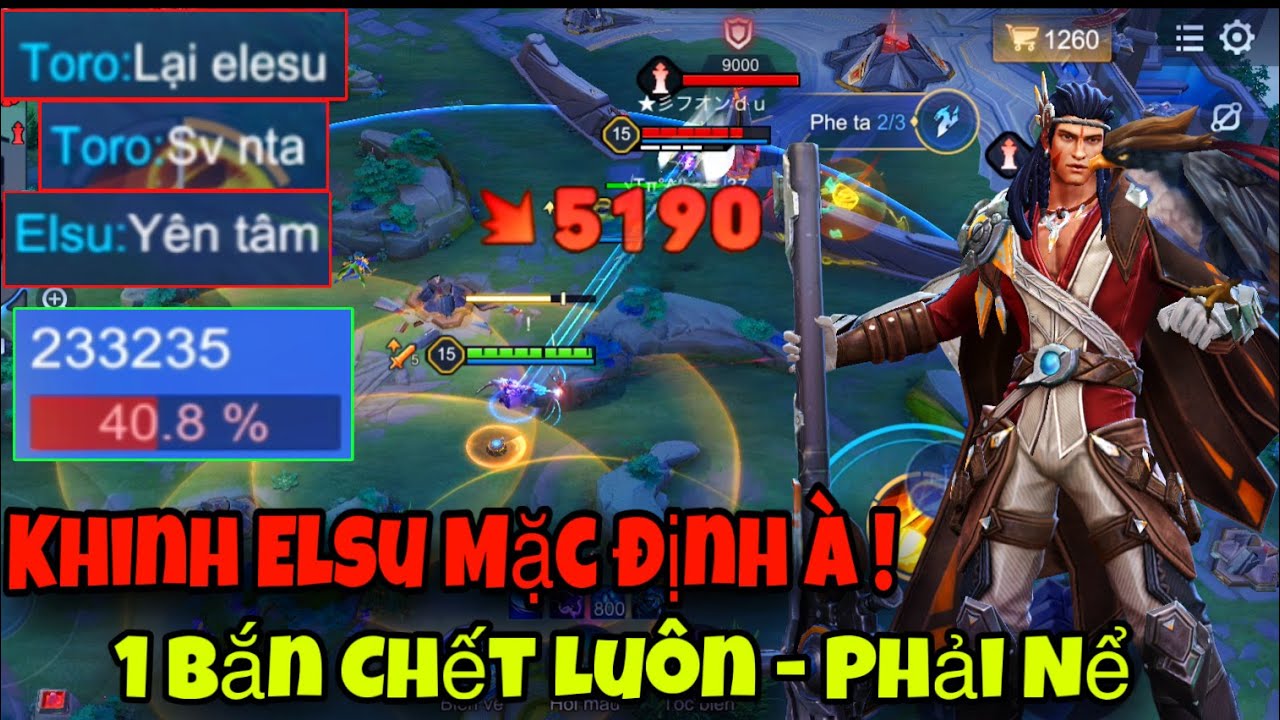 ELSU Mặc Định Bị Xem Thường Chê SV Cho Đến Khi Bắn Phát Chớt Luôn Dame Quá Ảo 