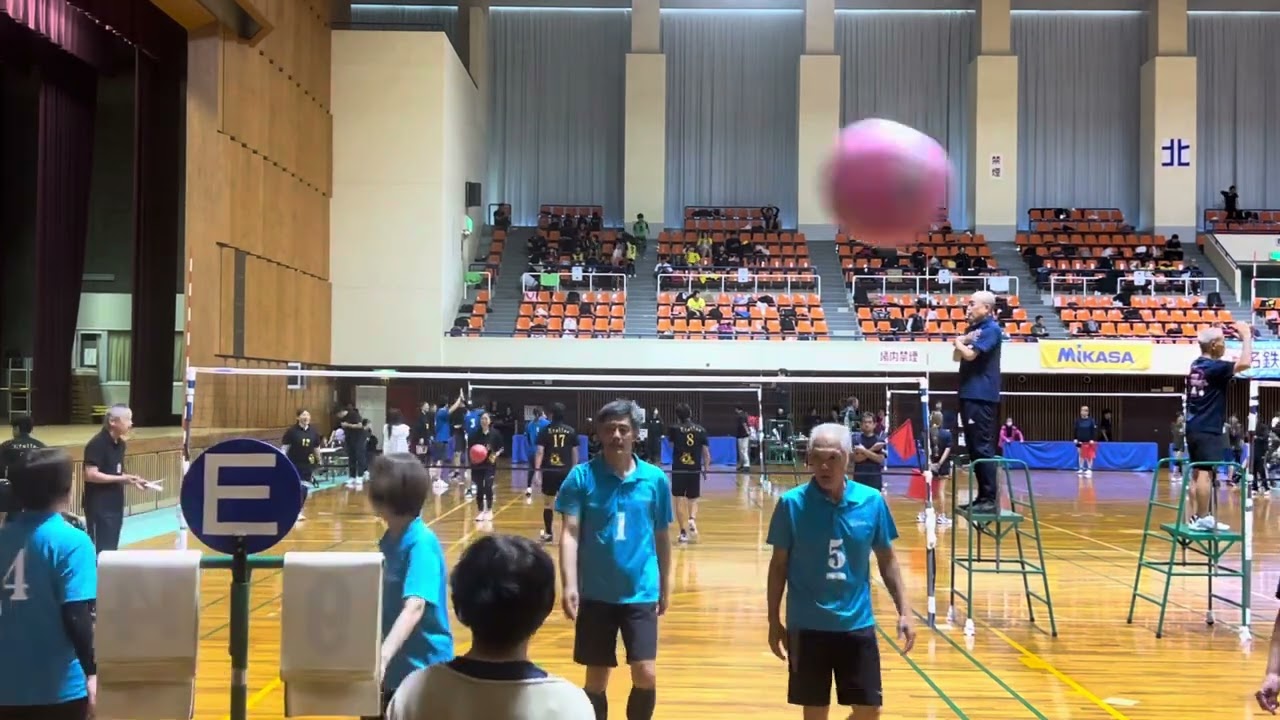 2024.11.3 ソフトバレー九州大会（シルバーの部） 決勝 エトワール（福岡）vs 長嶺SCコタロー（熊本）