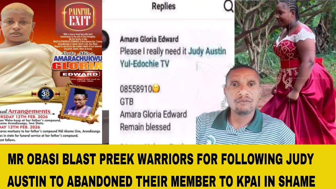 Г-н Обаси резко раскритиковал команду Preek Warriors за то, что они, вслед за Джуди Остин, бросил...
