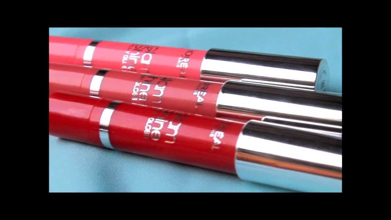 Swatch L'Oreal Glam Shine Balmy Gloss
