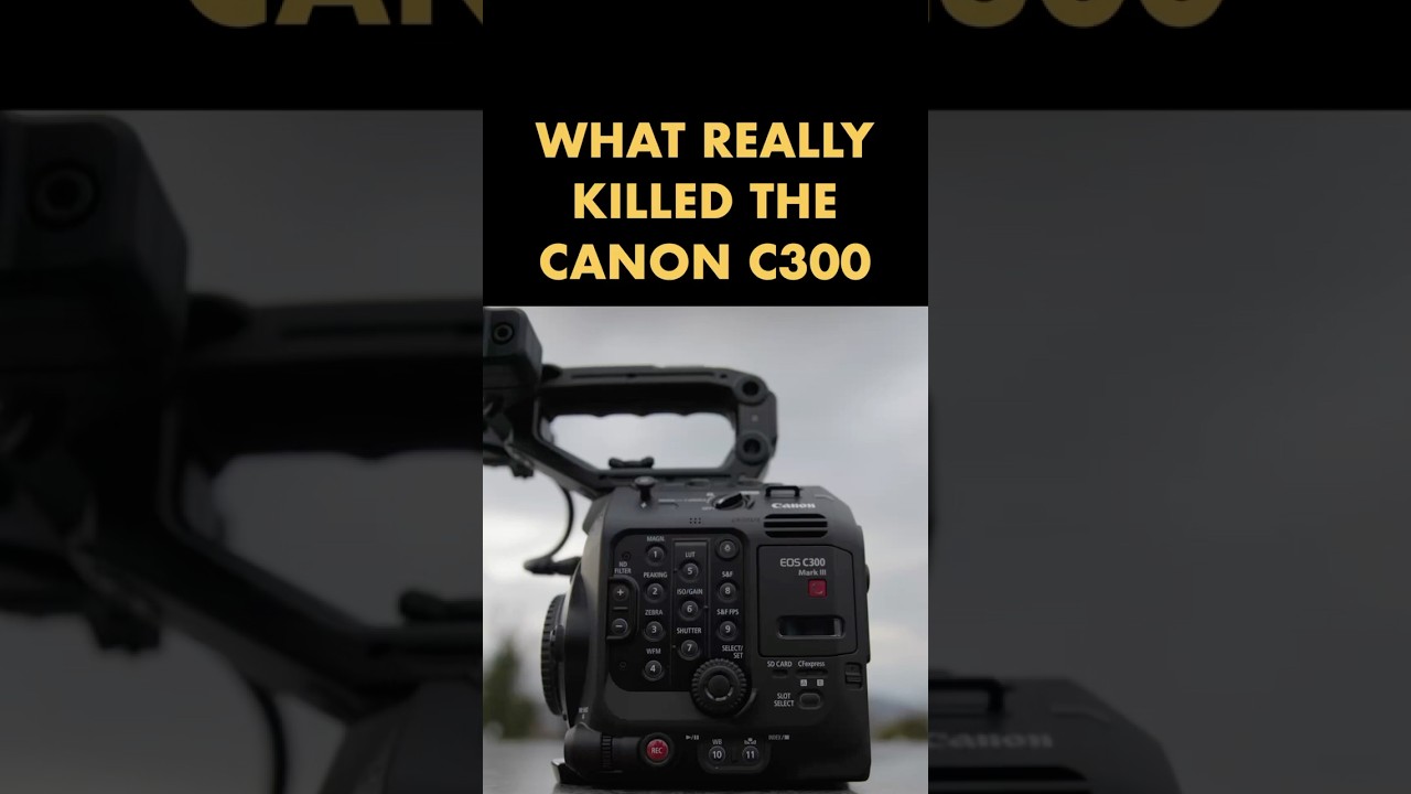 How Canon Ruined the C300 Line #canon #filmmaking #cinematography