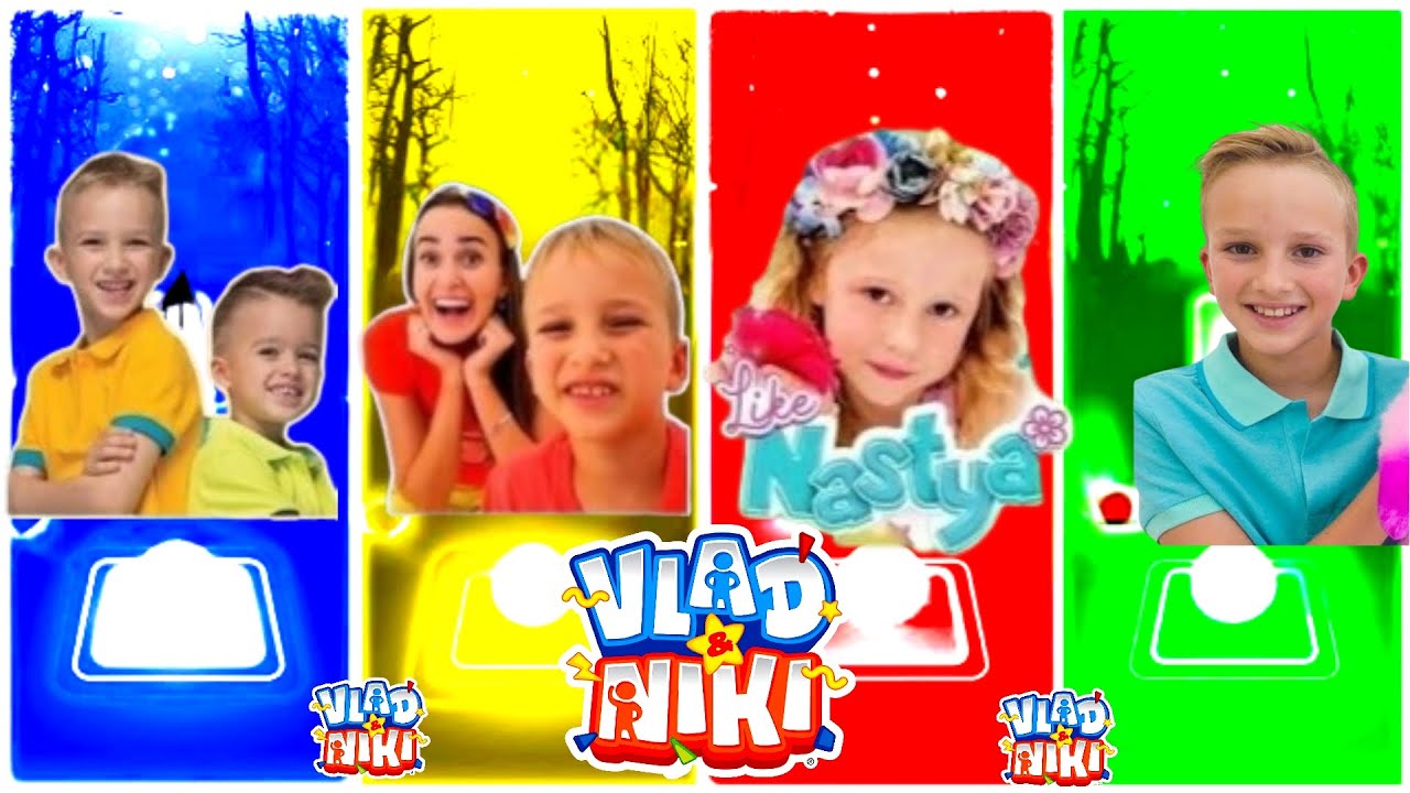 Vlad the best friend for Niki coffin dance Tiles Hop Edm Rush Roma and likenastya #cristianoronaldo 