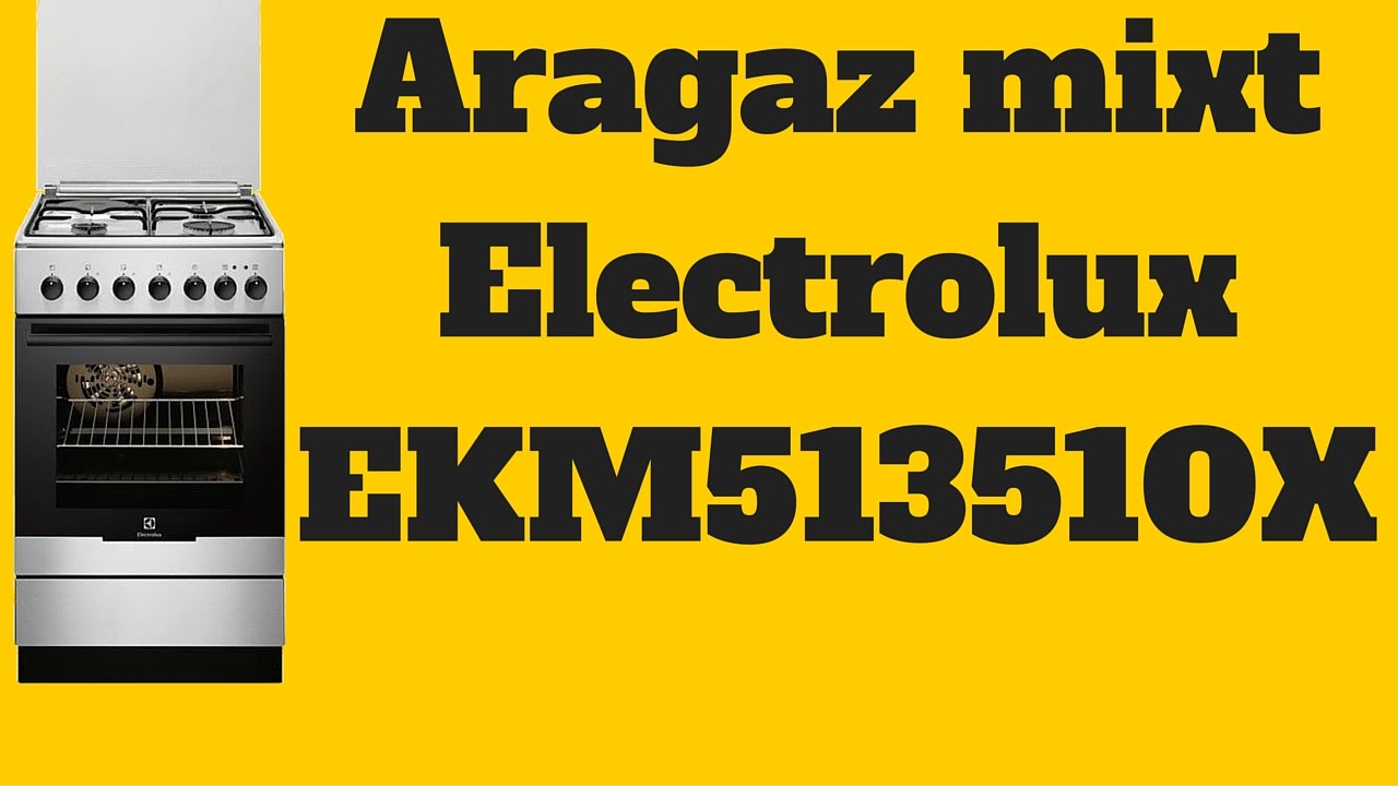 Aragaz mixt Electrolux EKM51351OX - Electrolux EKM51351OX
