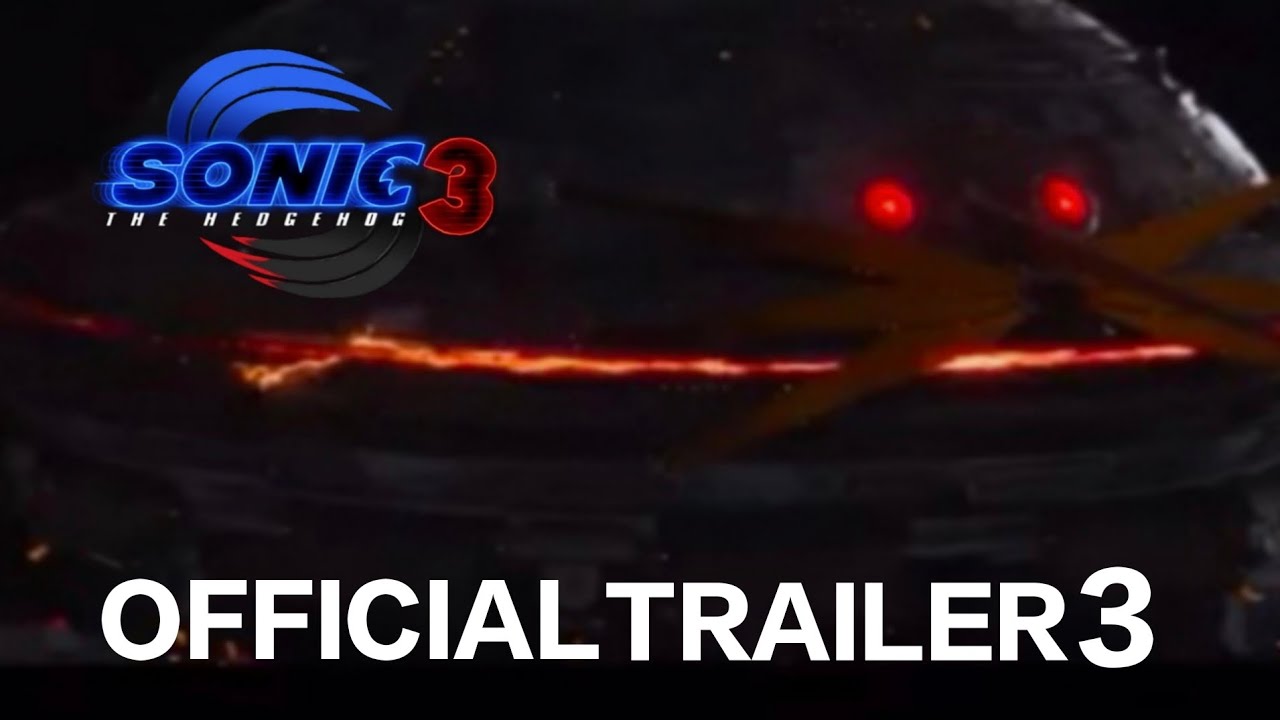 Sonic the Hedgehog 3 | Official Trailer 3 (2024 Movie) Ben Schwartz, Jim Carrey, Keanu Reeves