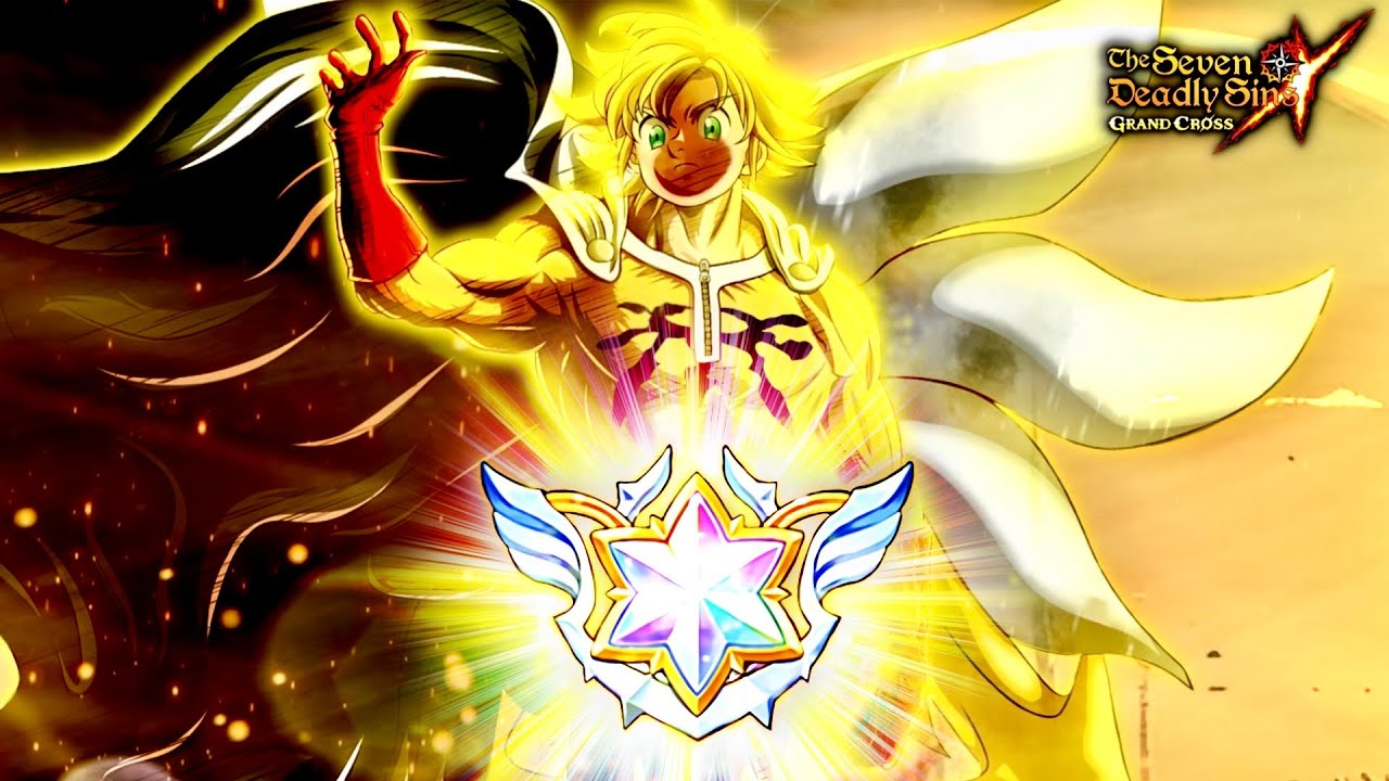 SUPER ROTTO!!😱 TRUE AWAKENED ONE PUNCH DEMON KING MELIODAS! -  Seven Deadly Sins Grand Cross ITA