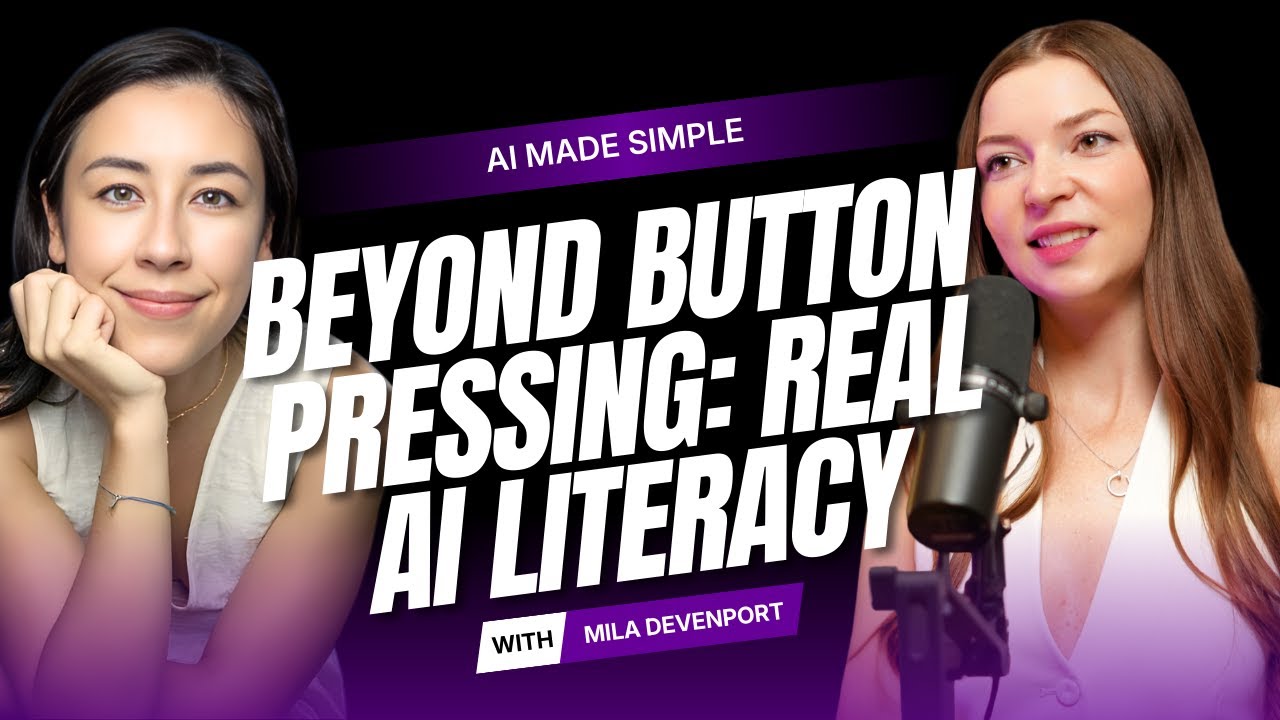3 I Mila Devenport on AI Literacy, Digital Wellbeing, and the Cognitive Offloading Crisis