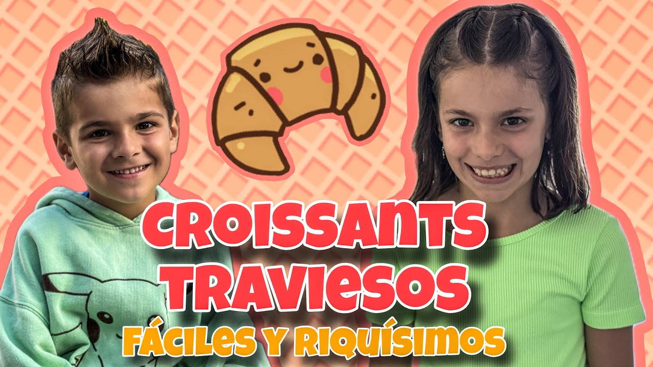 CROISSANTS TRAVIESOS, fáciles y deliciosos 🥐🍫