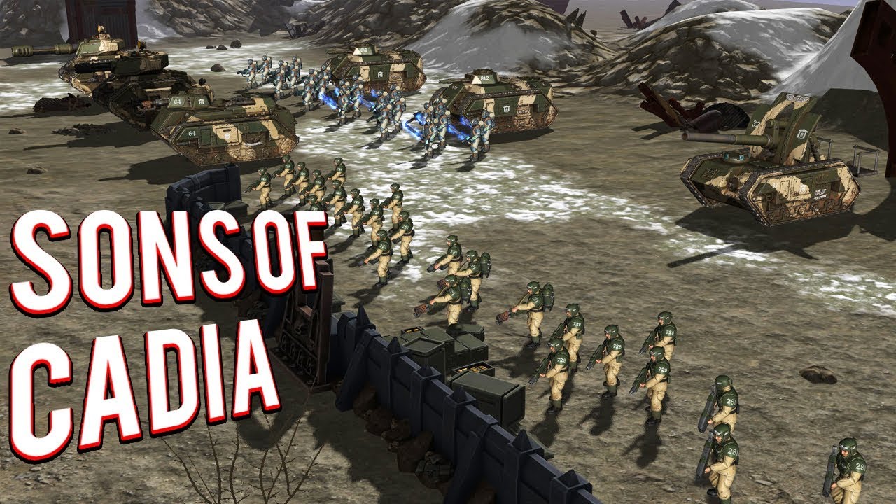 IMPERIAL GUARD DLC SONS OF CADIA - SANCTUS REACH GAMEPLAY