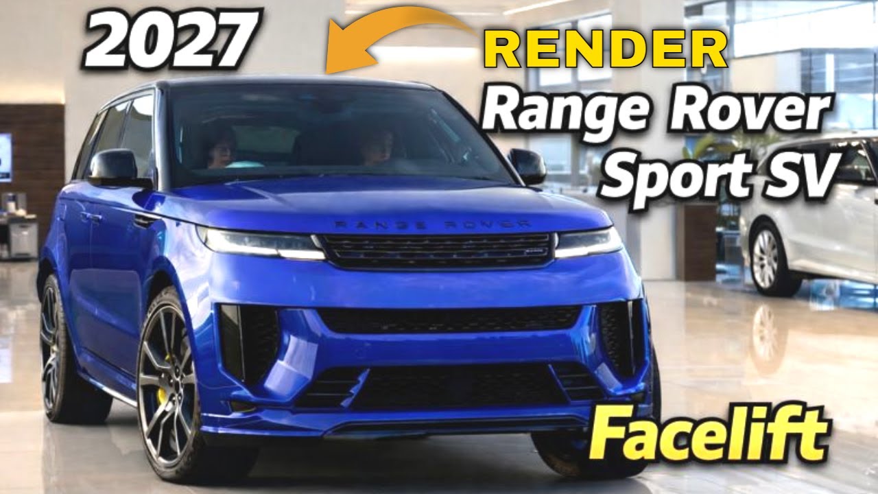 Обновленный Range Rover Sport SV 2027 года скрывает нечто важное &mdash; рендер.
