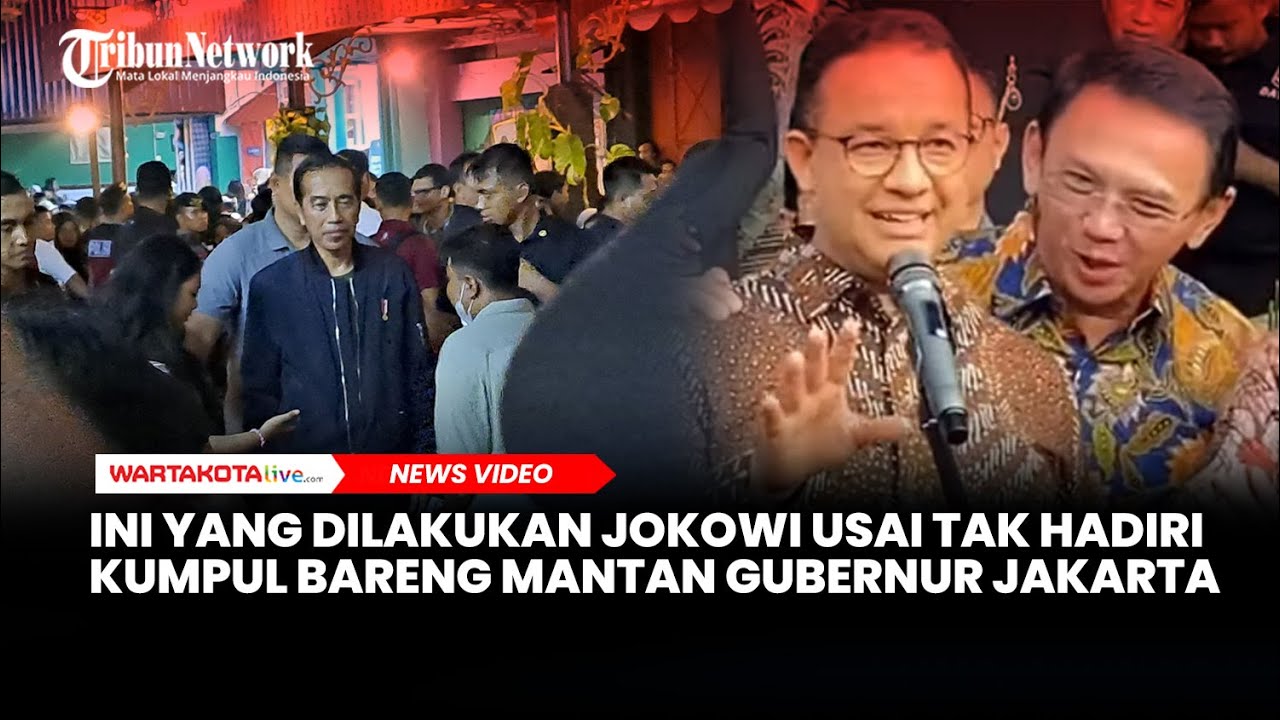 “Menolak” Undangan Kumpul Bareng Mantan Gubernur Jakarta di Balaikota, Ini yang Dilakukan Jokowi!